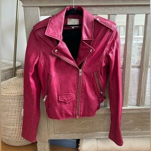 IRO Ashville Leather Jacket NWOT